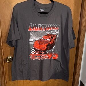Pixar Cars Lightning McQueen Graphic T-Shirt size 3XL